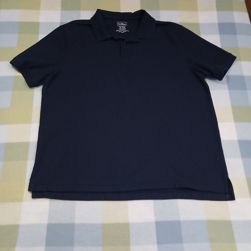 L.L. BEAN POLO SHIRT PREMIUM MEN'S TRADITIONAL FIT XL REG 300454